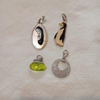 set ciondolini argento 