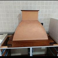 cappa Faber provenzale+piano cottura 5fuochi beko