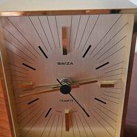 Orologio da tavolo Swiza vintage al quarzo