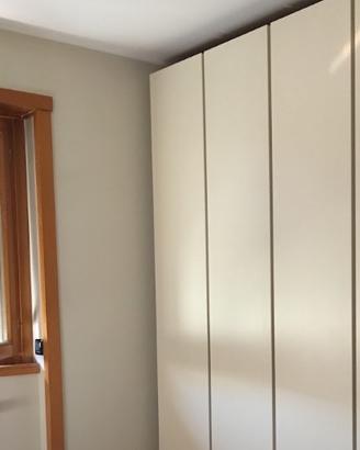 ARMADIO produzione ARTIGIANALE laccato bianco