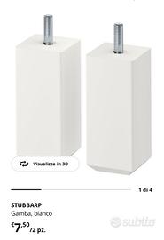 12 stubbarp Ikea bianco 