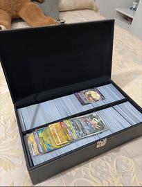 valigia porta carte pokemon one piece yu gi oh