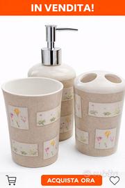 Set  bagno in ceramica Italy