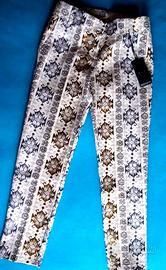 Pantaloni Capri Lurex Tg. 40/42 NUOVI da Atelier