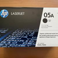 Toner nero nuovo HP Laserjet CE505A + Stampante