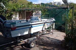 Barca 5m con Motore  Ecoscandaglio prezzo  ridotto