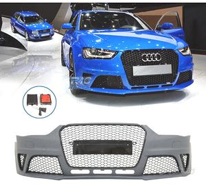 PARAURTI ANTERIORE AUDI A4 B8 11-15 LOOK RS GRIGLI