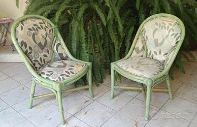 Poltroncine in bambù