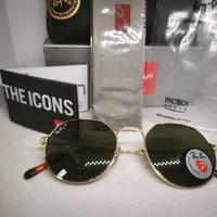 Ray-Ban JACK RB 3565 001/58 Oro - Lenti Polarizzat