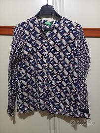 camicia donna xs benetton