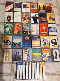 Stock di 30 audiocassette originali