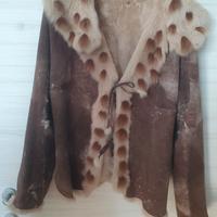 giacca di pelliccia vera 