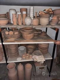 Ceramica grezza da decorare