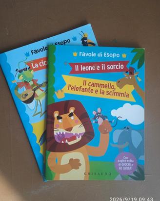 Volumi sfusi - Le favole di Esopo - Ed. Gribaudo

