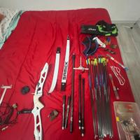 arco olimpico con accessori