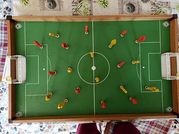 Gioco calcetto da tavolo vintage