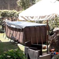 piscina bestway cm 412×201×122 con doccia.