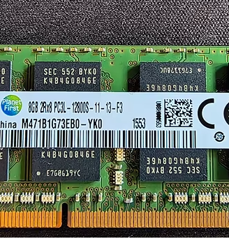 RAM Samsung 8GB DDR3L SO-DIMM 1600MHz per laptop