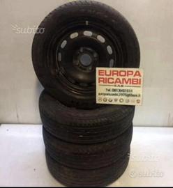 Ruote E Cerchi In Ferro Peugeot 208 Opel Corsa F