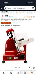 Affettatrice RGV MADE IN ITALY