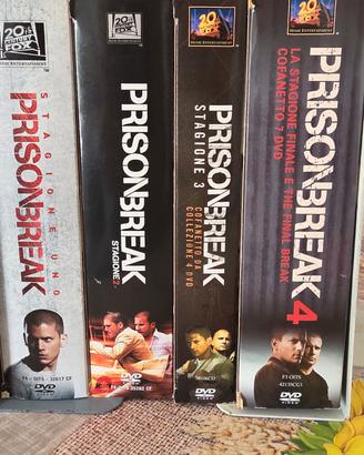 ER-STOCK-018 # 23 DVD PRISON BREAK 4 STAGIONI
