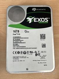 Hard disk 16 tb Seagate Exos 3.5 Sata - 7200 rpm b