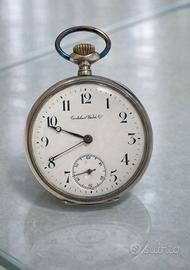 orologio da tasca in argento Cortébert 