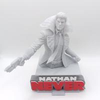 Nathan Never Busto Fumetti Statua Busto Figures 3D