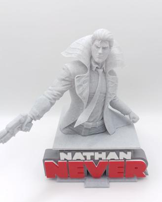 Nathan Never Busto Fumetti Statua Busto Figures 3D