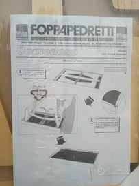 Tavolino Comodoso Foppapedretti in legno,