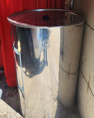 Contenitore inox 400 litri