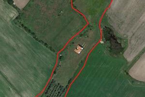 Terreno agricolo con oliveto e casa in cos