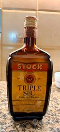 Bottiglia vintage Stock triple sec