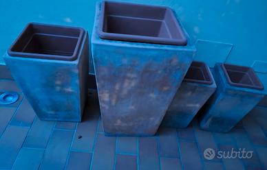 Set 5 vasi medio grandi terracotta