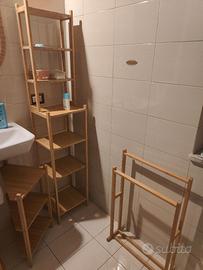 set bagno da Ikea in bambù