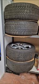 gomme invernali 17+cerchi in lega Audi 