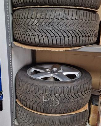 gomme invernali 17+cerchi in lega Audi 