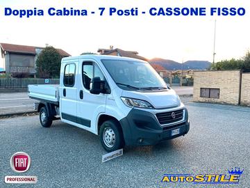 Fiat Ducato M-Jet CASSONE FISSO DOPPIA CABINA 7 PO