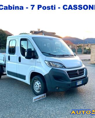 Fiat Ducato M-Jet CASSONE FISSO DOPPIA CABINA 7 PO