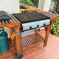 BARBECUE CAMPINGAZ COMPLETO CON BOMBOLA GPL