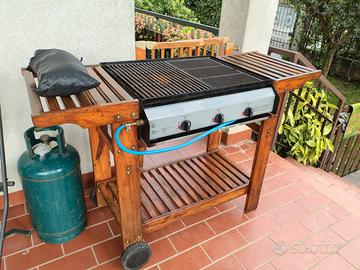 BARBECUE CAMPINGAZ COMPLETO CON BOMBOLA GPL