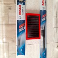 Filtro bmc e spazzole bosch j10 Nissan Qashqai 