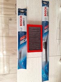 Filtro bmc e spazzole bosch j10 Nissan Qashqai 