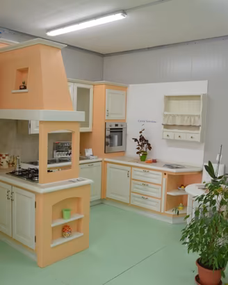 cucina finta muratura 