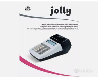 Registratore di cassa Jolly smart con wi fi