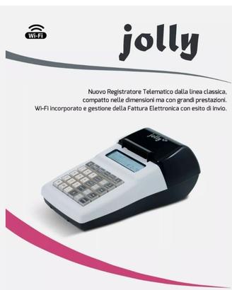 Registratore di cassa Jolly smart con wi fi