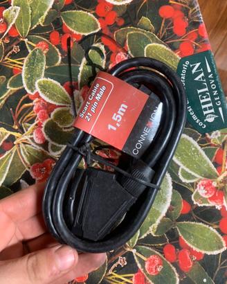 Scart cable nuova 1,5 m molte quantità