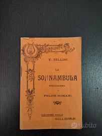 Libretto opera "La Sonnambula"