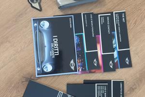 Porta libretto originale MINI Cooper