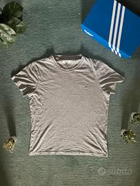 T-shirt Tommy Hilfiger grigia – originale
